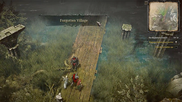 forgotten village the blackthorn council side mission arthur knights tale wiki guide 600 min